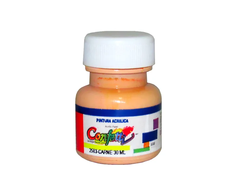 Paq Acrilica Carne c/10pzas