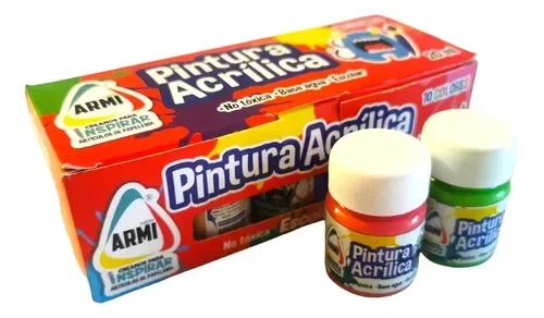 Paq Acrilica Blanca c/10pzas