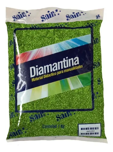 Diamantina kg Verde Limón