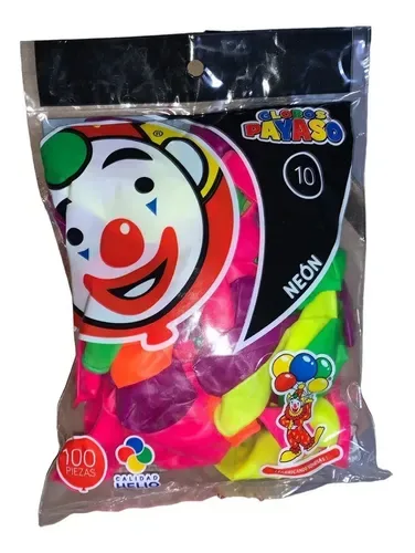 Globo Payaso #10 Neon