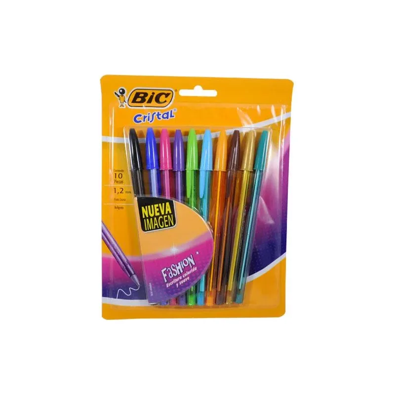Bic Fashion c/10 cristal