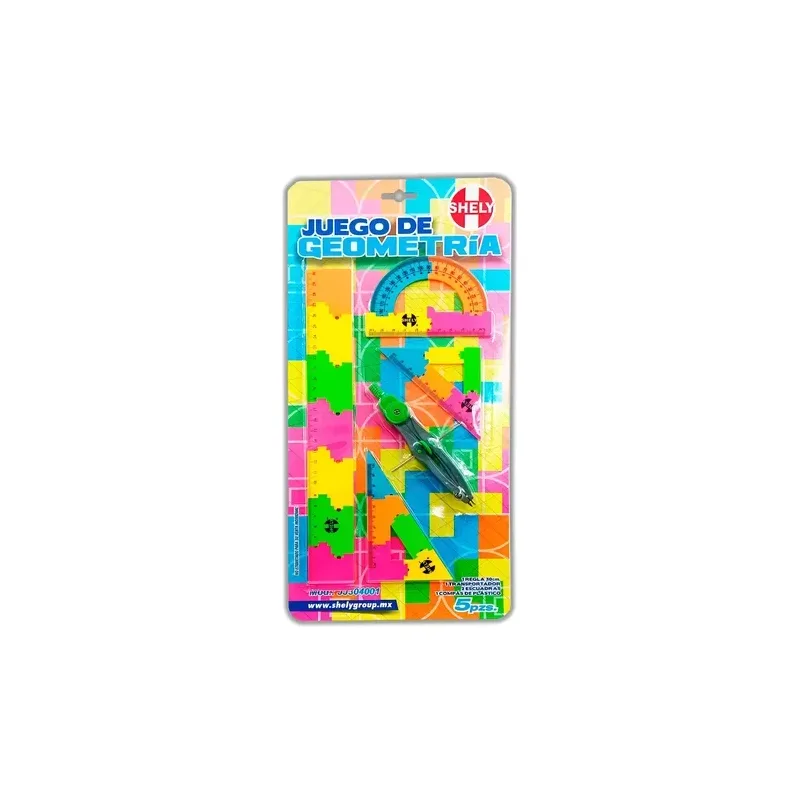 Juego Geometría SHELY J4112