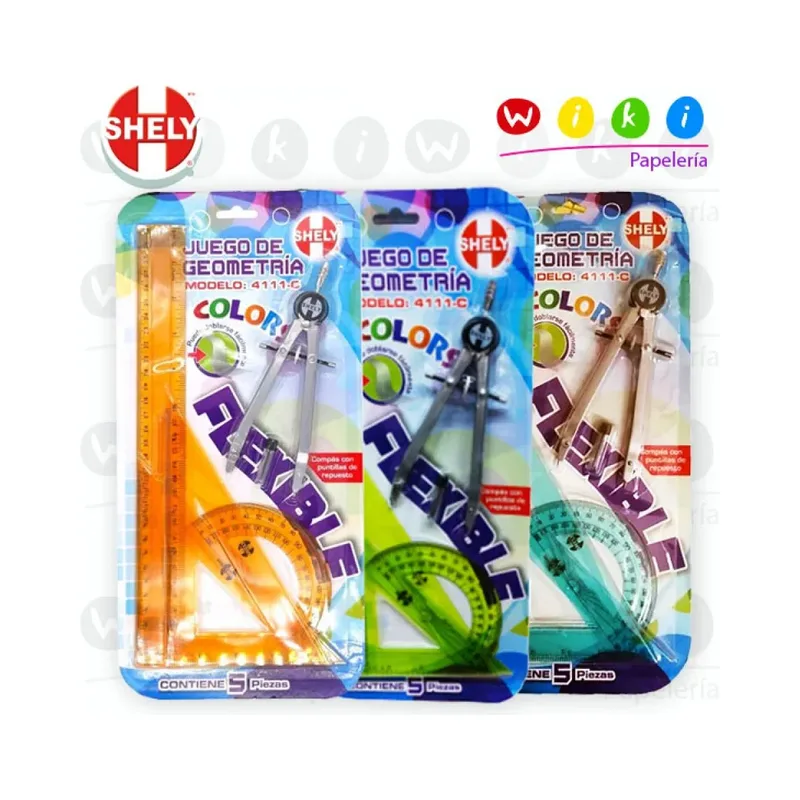 Juego de Geometria Shely 4111-C