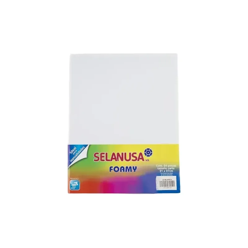 Paq Foamy Carta c/24 Blanco