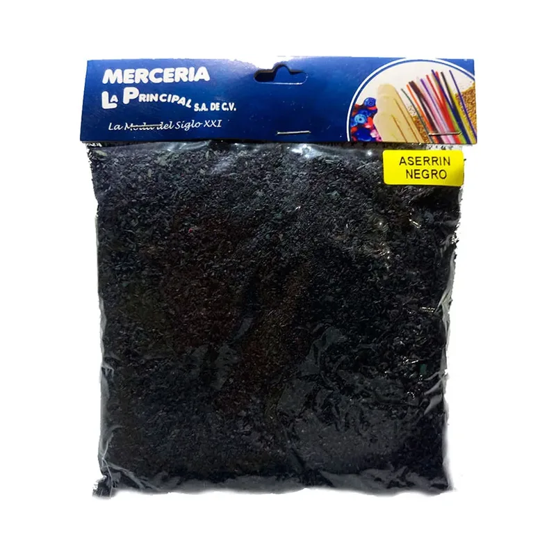 Aserrin Carton Negro