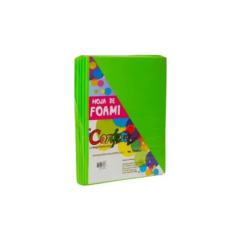Paq Foamy Carta c/24 Limon