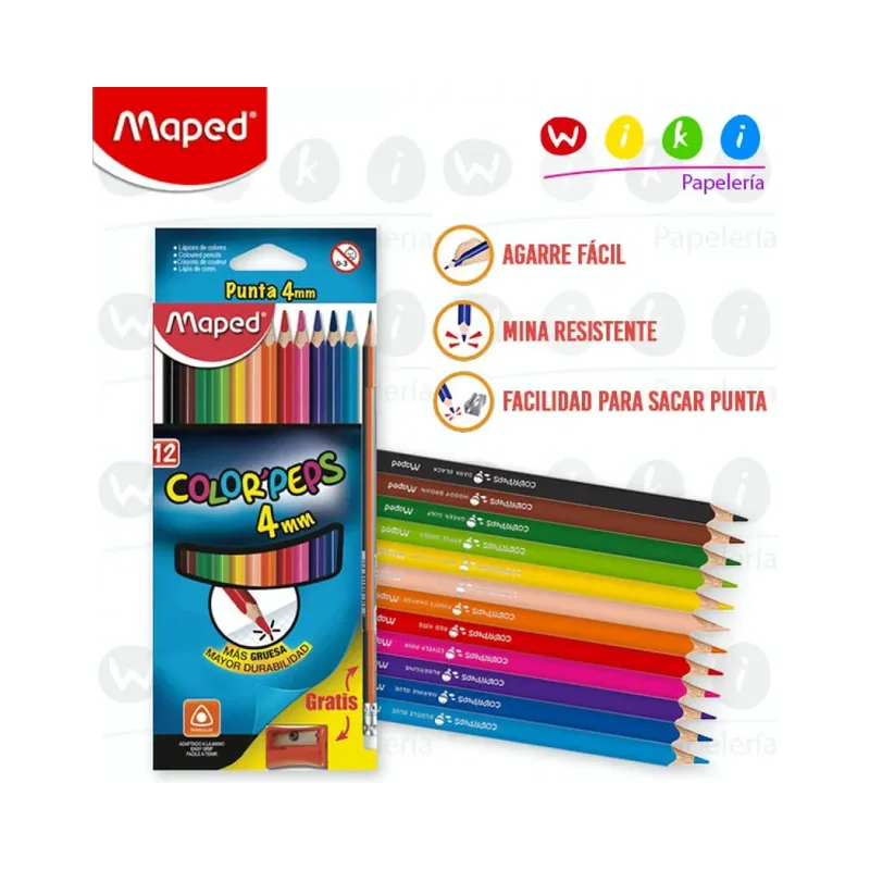 Colores Maped c/12
