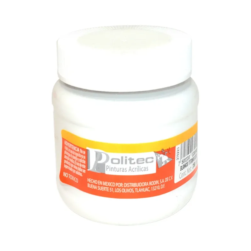 Pintura Acrilica Blanca 250ml