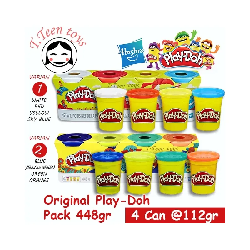Play-Doh 448gr c/4pzas