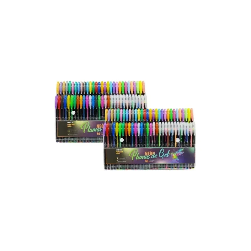 Pluma Gel C/60 Pzas