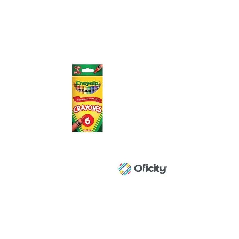 Crayons c/6 pzas