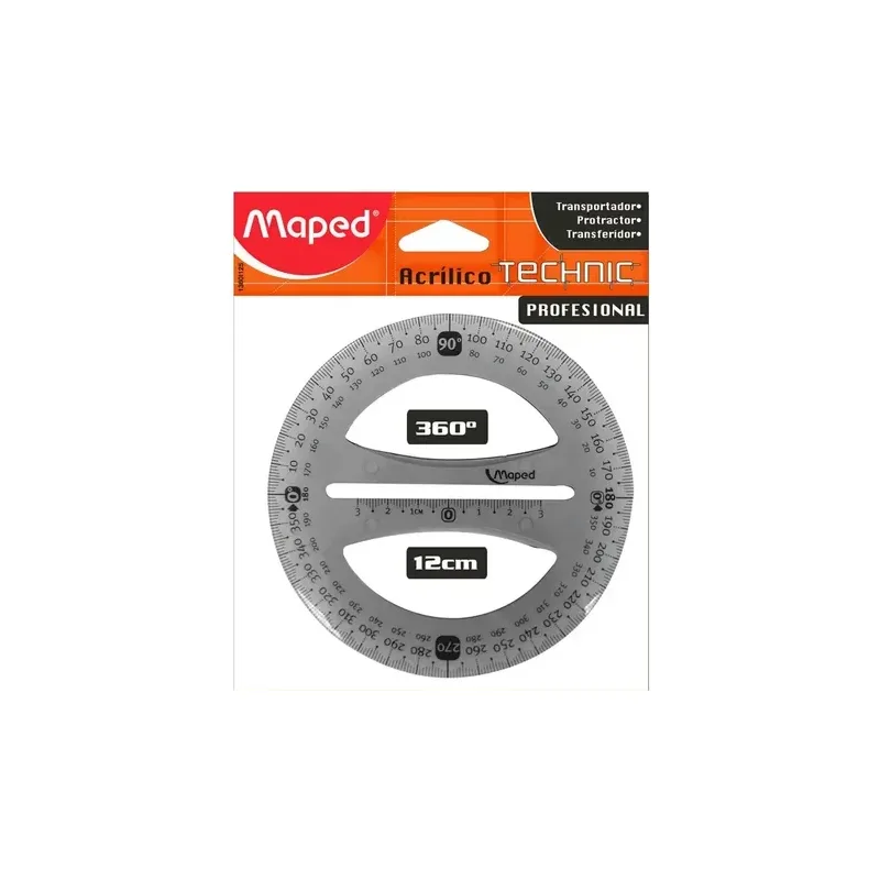 Transportador 180° YARK c/25