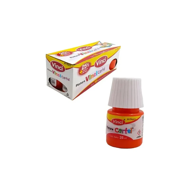 VINCI Rojo Naranja c/10
