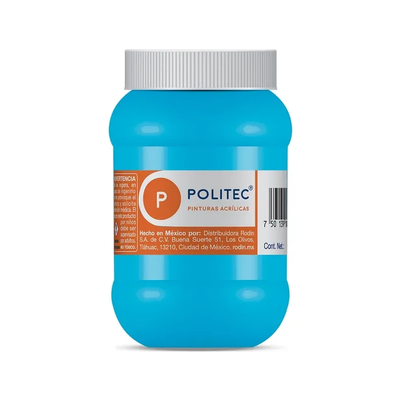 POLITEC Azul Pastel c/12
