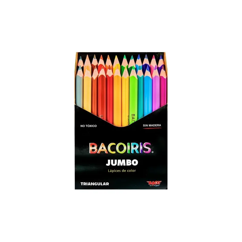 Colores Bacoiris c/24 JUMBO