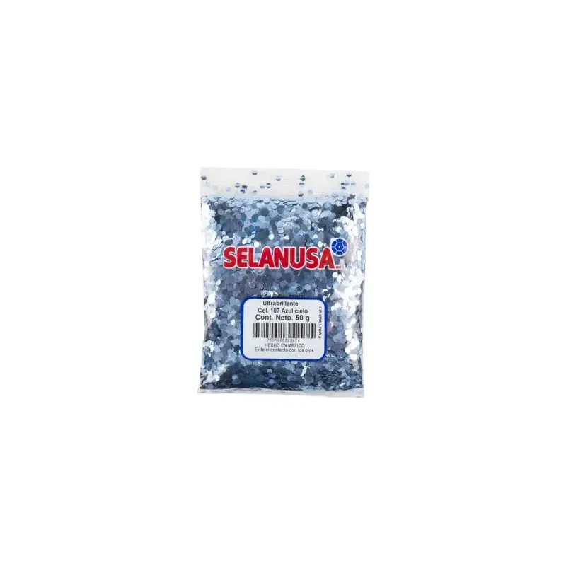 Diamantina 50g Azul Cielo
