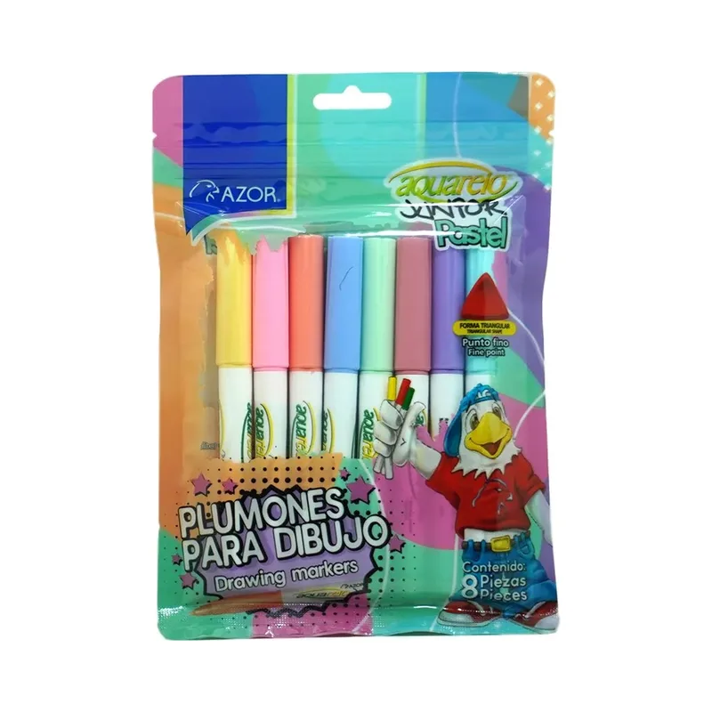Aquarelo Junior Pastel c/8