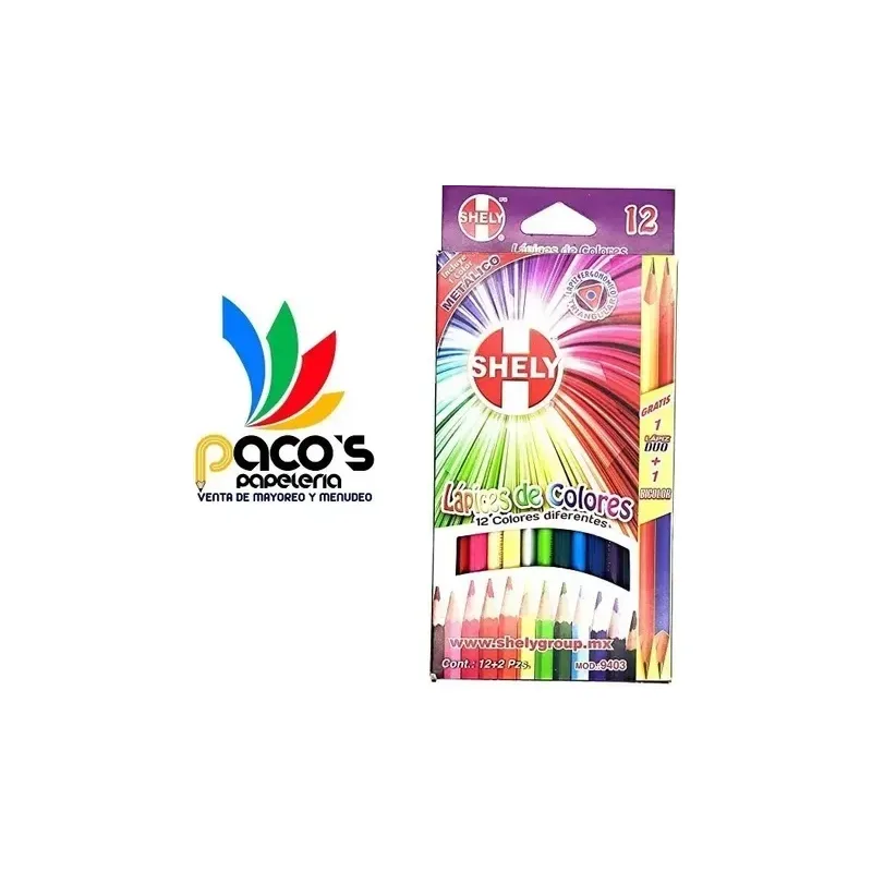 Colores Shely 12+2