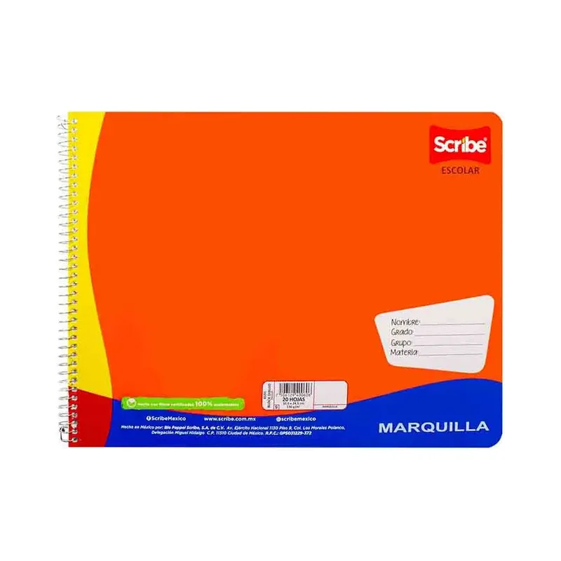 Marquilla 20 Hojas