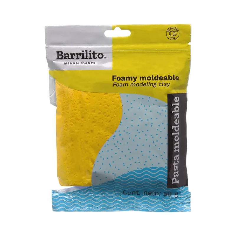 Foamy Moldeable Amarillo 50gr