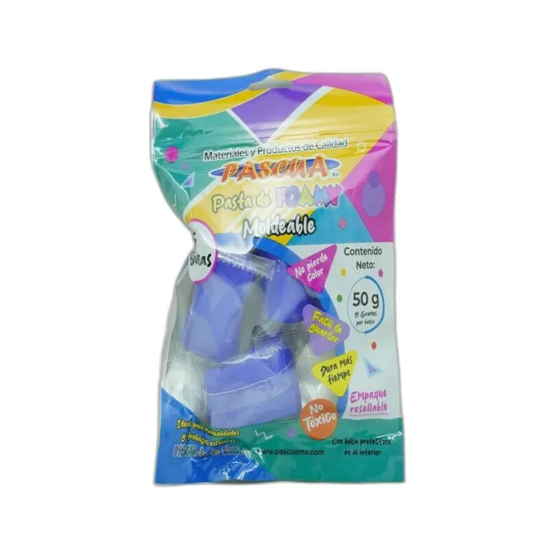 Foamy Moldeable Azul Rey 50gr