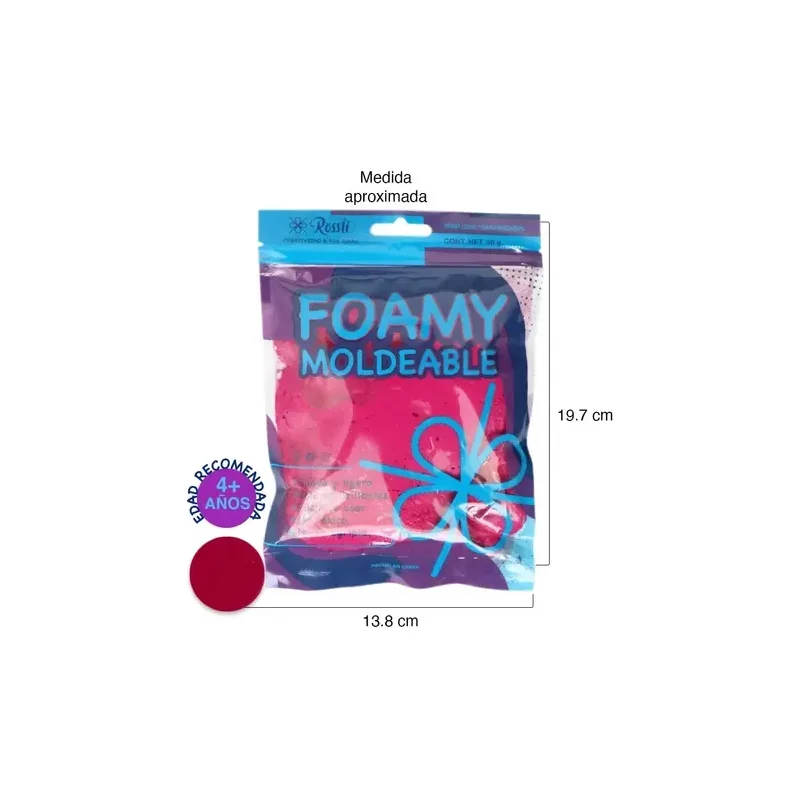 Foamy Moldeable Fuchsia 50gr