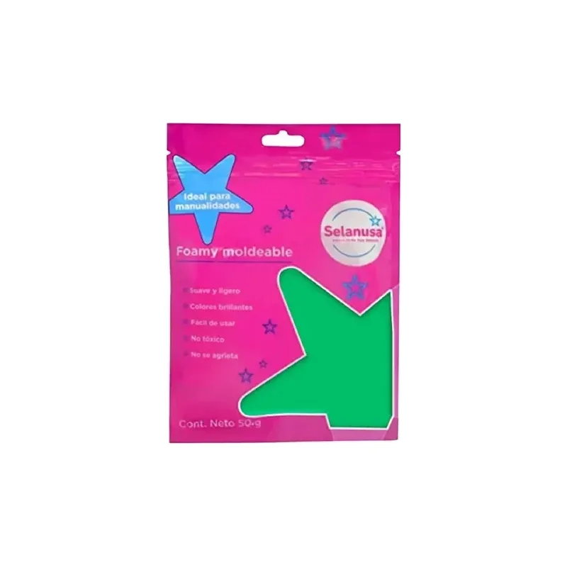 Foamy Moldeable Verde Agua 50gr