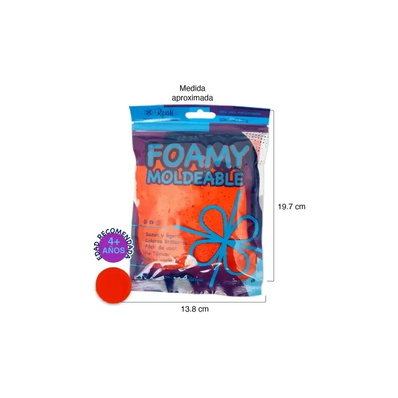Foamy Moldeable Mango 50gr
