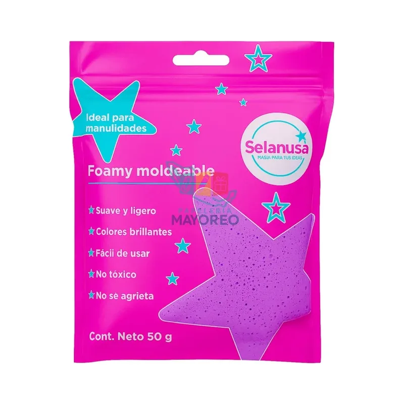 Foamy Moldeable Lila 50gr