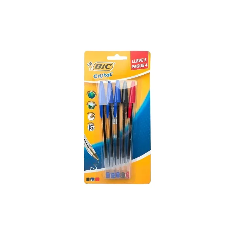 Boligrafo Blister 5 pzas