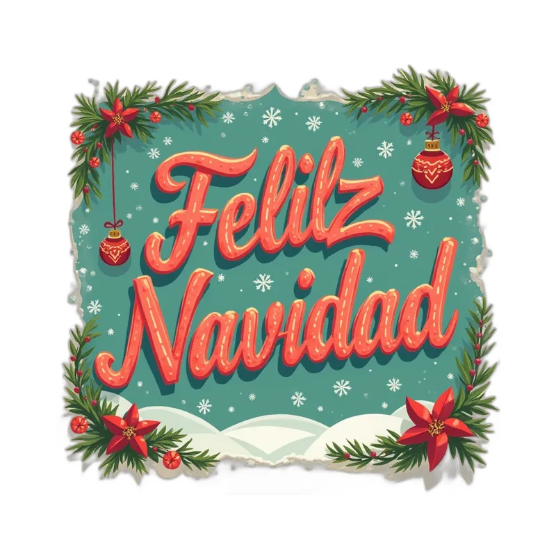 Letrero Feliz Navidad TN052