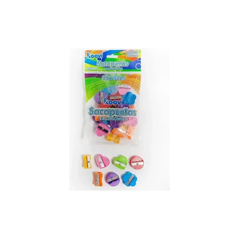 Sacapuntas Bolsa Tryme c/25pzas