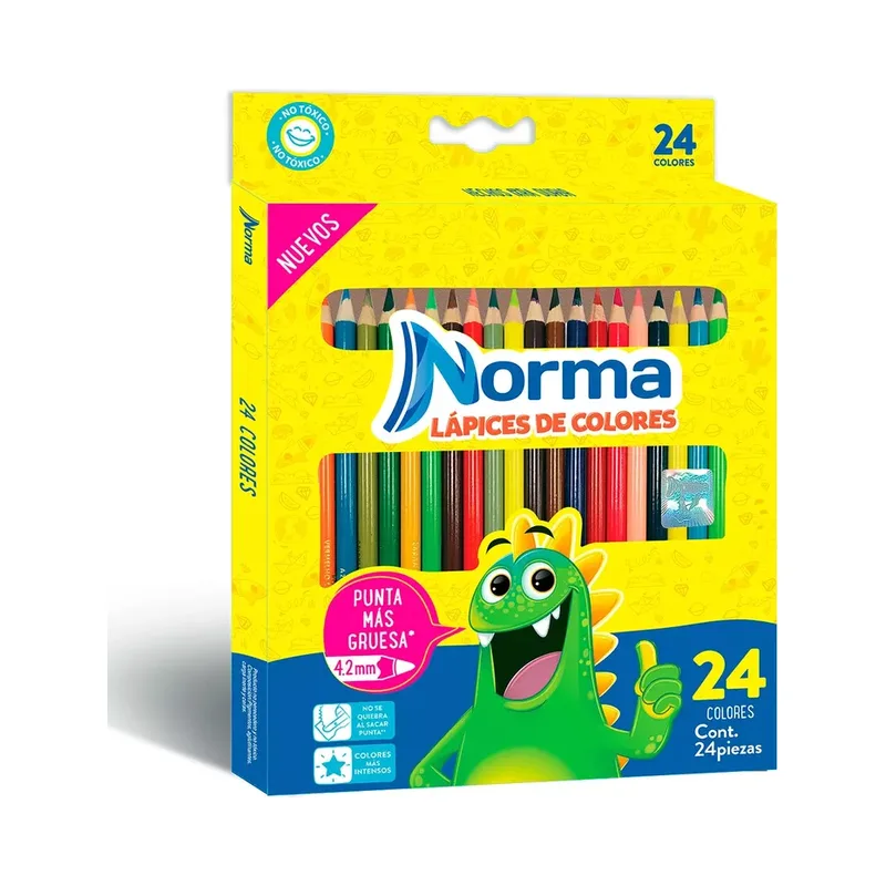 Colores Norma c/24