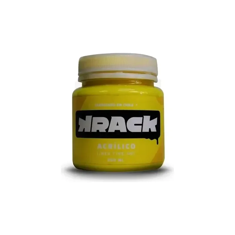 Pintura Acrilica Amarilla 250ml