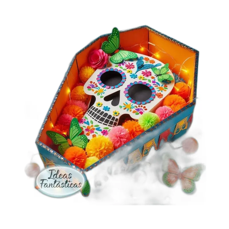 Carton Muertos Confeti