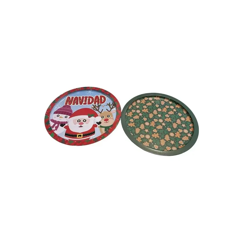 Charola Grande NAvidad 23x40 cms