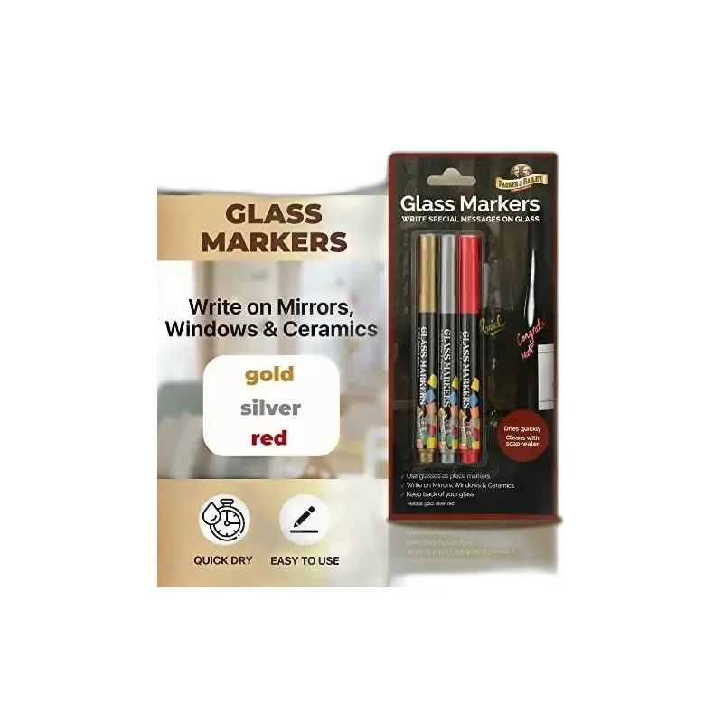 Marcador de Vidrio Metalico
