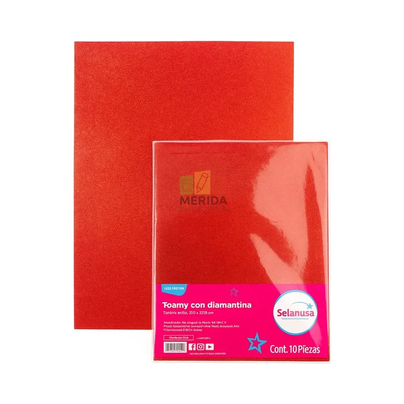 Foamy Diam Rojo 4C