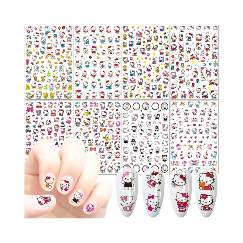 Cartoon nails stickers