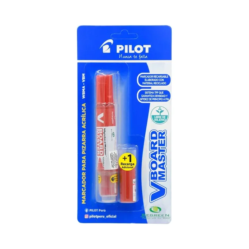 Plumon PILOT Rojo